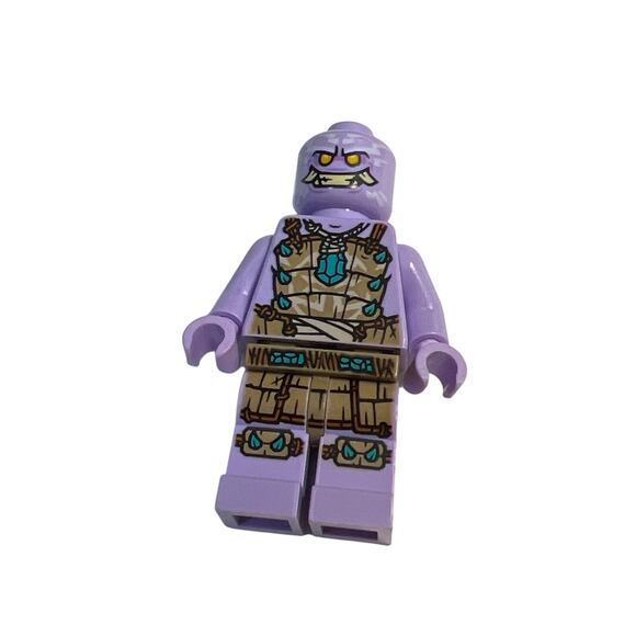 Lego Minifig Ninjago Thunder Keeper, No Headdress, Keeper Village - Picture 1 of 2